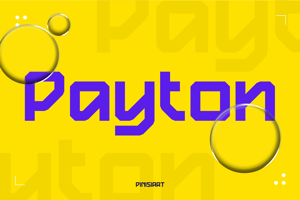 Related font Payton
