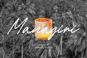 Related font Managiri