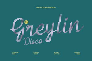 Related font CS Greylin Disco