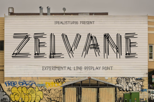 Related font Zelvane