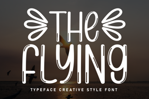 Related font The Flying