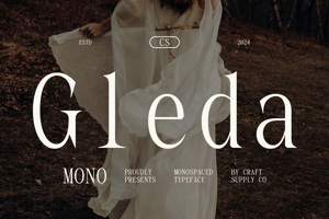 Related font CS Gleda Mono