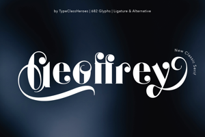 Related font Geoffrey
