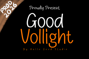Related font Good Vollight