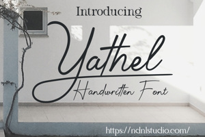 Related font Yathel