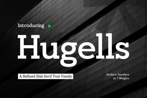 Related font Hugells