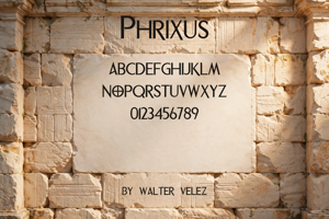 Related font Phrixus