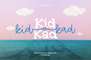 Related font Kid Kad