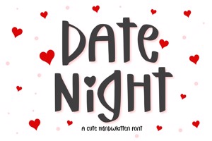 Related font Date Night