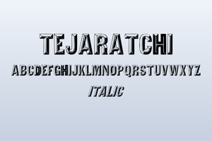 Related font Tejaratchi