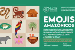 Related font Emojis Amazonicos