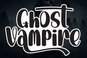 Related font Ghost Vampire