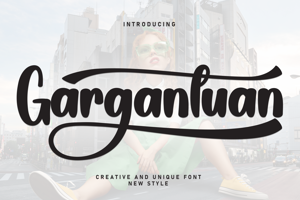 Related font Gargantuan