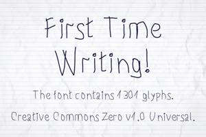 First Time Writing !