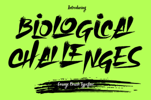 Related font Biological Challenges