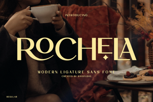 Related font Rochela DEMO