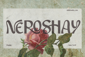 Related font Neroshay