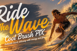 Related font Cool Brush PTX
