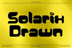 Related font CS Solarix Drawn