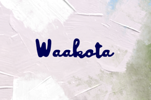 Related font w Waakota