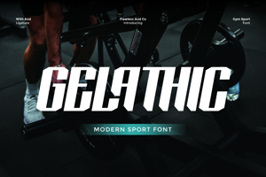 Related font GELATHIC