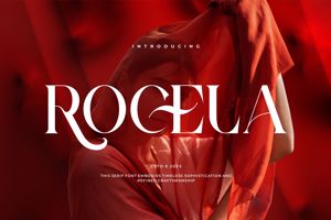 Related font Rocela