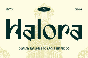 Related font CS Halora