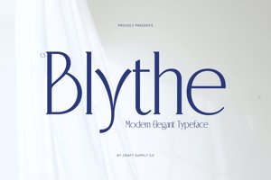 Related font CS Blythe