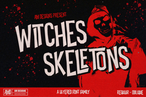 Witches Skeletons