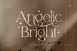 Related font Angelic Bright