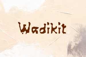 Related font w Wadikit