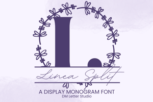 Linea Split Monogram