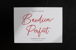 Related font Boudica Perfect