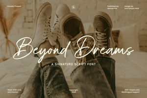 Related font Beyond Dreams