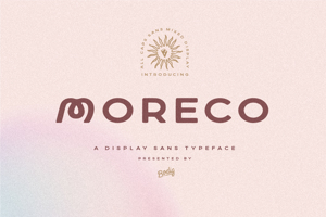 Related font Moreco