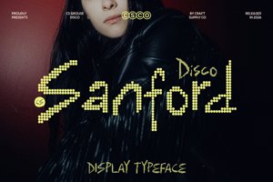 Related font CS Sanford Disco