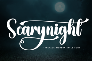 Related font Scarynight