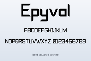 Related font Epyval
