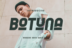 Related font Botuna
