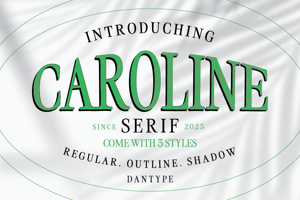 Caroline Regular