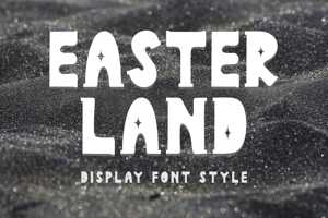 Related font Easter Land