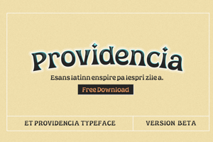 ET Providencia Typeface