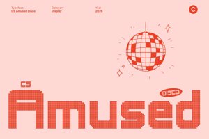 Related font CS Amused Disco