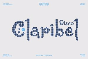 Related font CS Claribel Disco