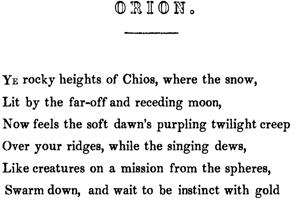 Related font R H Horne Orion