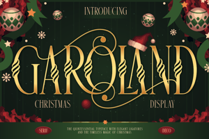 Related font Garoland
