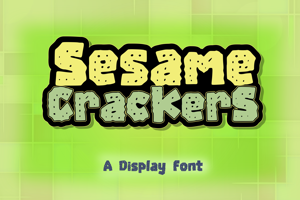 Sesame Crackers