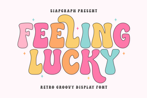 Related font Feeling Lucky -