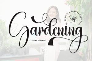 Related font Gardening