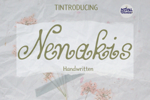 Related font Nenakis